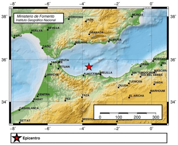 foto de Un nuevo terremoto sacude Málaga, el seísmo, de 6,3 grados en la escala Richter, se ha producido a las 5:22 horas