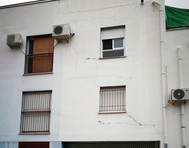 foto de La Diputación aprueba una ayuda de 800.000 euros para el arreglo de una veintena de viviendas agrieteadas con riesgo de derrumbe