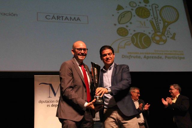 foto de Las Escuelas Deportivas de Cártama reciben el Premio Valores en el Deporte en la categoría de Cooperación