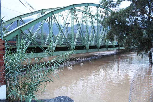 foto de Las intensas lluvias causan el desbordamiento de los ríos Guadalhorce y Fahala