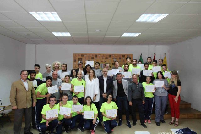 foto de Primeros certificados de profesionalidad de las Escuelas Taller de Cártama