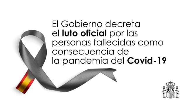 foto de Mañana comienza el luto oficial en memoria de las víctimas del Covid-19