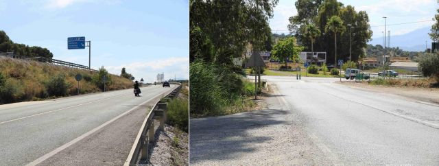 foto de La vía peatonal con carril bici que unirá Doña Ana con la rotonda de la carretera A-7057 más cerca