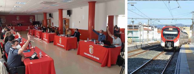 foto de Respaldo unánime a una moción institucional en la que se reitera la restitución de la línea de Cercanías Málaga C2 (Málaga- Álora)