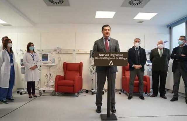foto de El Hospital Regional de Málaga estrena las nuevas Urgencias y amplía la UCI