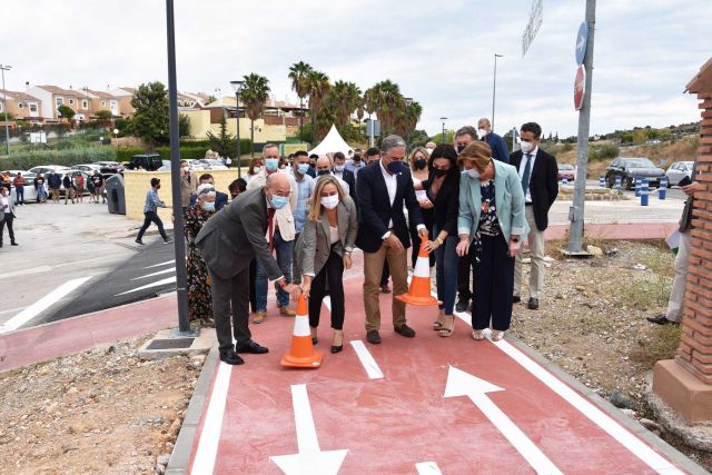 foto de Inaugurado el nuevo camino ciclopeatonal de la travesía de Cártama
