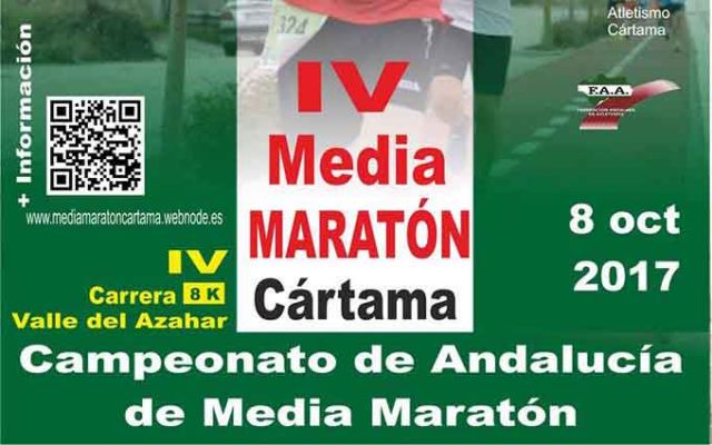foto de El próximo 8 de octubre habrá cortes intermitentes de tráfico con motivo de la IV Media Maratón de Atletismo