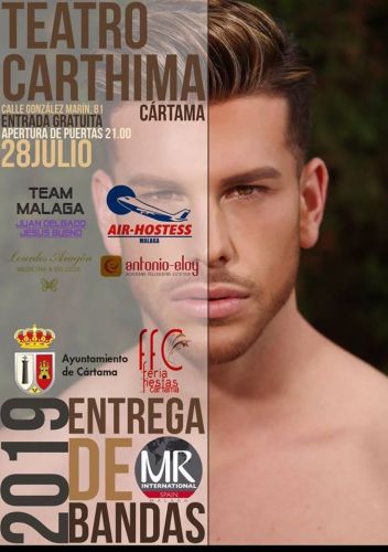 foto de El Teatro Carthima acogerá el acto de imposición de bandas a los candidatos a Míster International Spain Málaga 2019