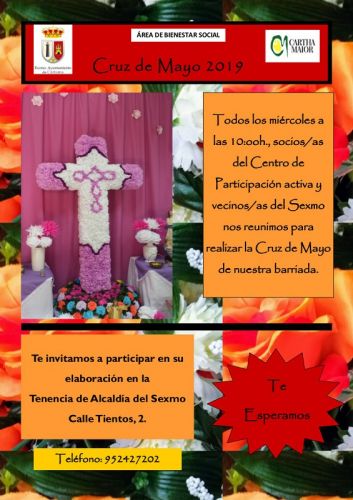 foto de El CPA de El Sexmo comienza los preparativos para el montaje de la Cruz de Mayo