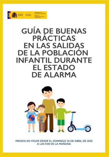 foto de Guía de Buenas Prácticas en las Salidas de la Población Infantil durante el Estado de Alarma