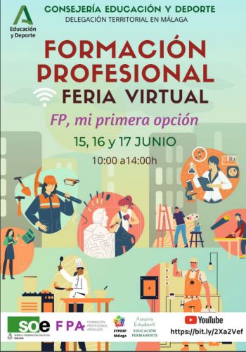 foto de Feria Virtual de Formación Profesional en Málaga