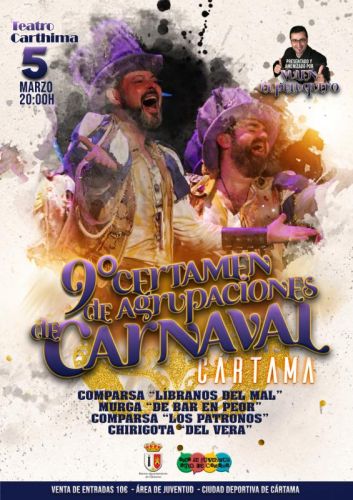 foto de El Certamen de Agrupaciones de Carnaval se celebrará en el Teatro Carthima