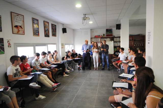 foto de Visita de la coordinadora provincial Silvia Cabrera al Curso de Dinamización Juvenil