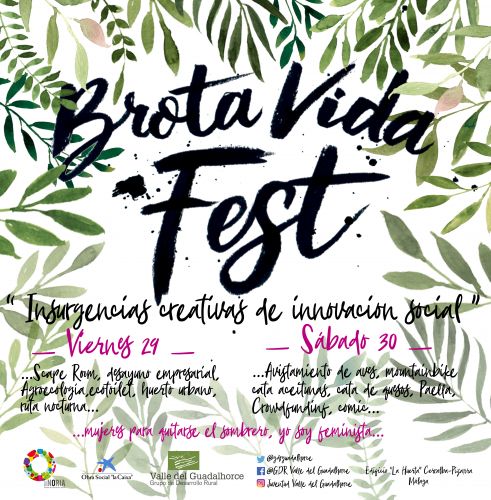 foto de ‘Brota Vida Fest’ festival para las iniciativas de emprendimiento social de la comarca