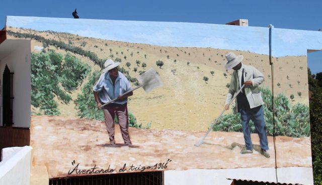 foto de Nuevo mural de Nesui SRC en Sierra de Gibralgalia