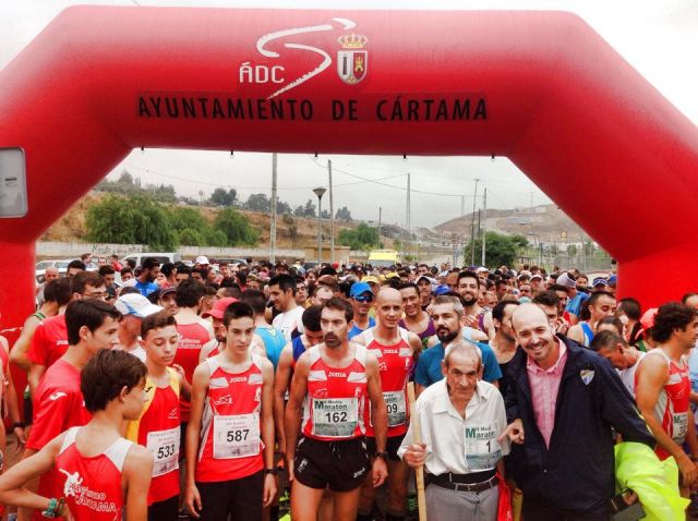 foto de Más de 400 corredores en la II Media Maratón de Cártama y en la Carrera Popular Valle del Azahar