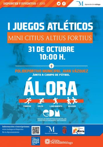 foto de La Escuela de Atletismo de Cártama participa en los I Juegos Atléticos Mini Citius Altius Fortius 2015