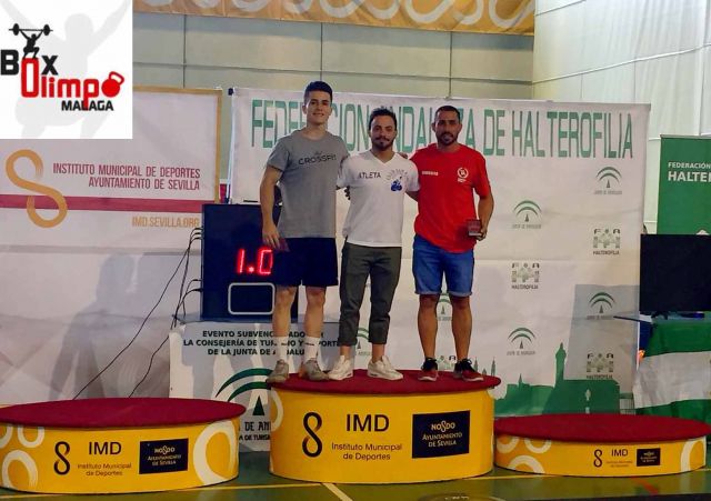 foto de El cartameño Andrés Sánchez bronce en el Campeonato de Andalucía de Halterofilia Absoluto