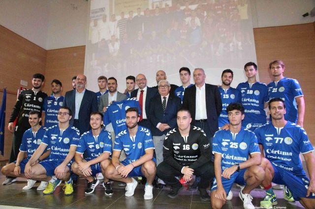 foto de Presentación del equipo de balonmano “Cártama Ciudad de Málaga”