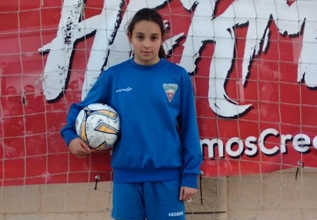 foto de La futbolista cartameña Judith Ruiz jugará el Campeonato de Andalucía Femenino Sub-12