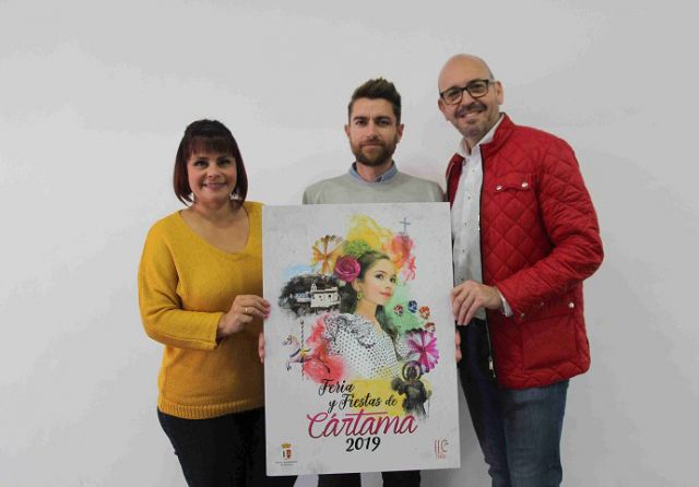 foto de Juan Francisco Espinosa Rodríguez ganador del concurso de la portada del libro de la Feria 2019