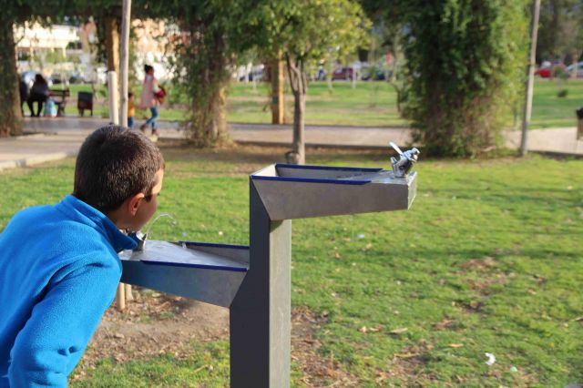 foto de Fuentes de agua potable en varios parques del municipio