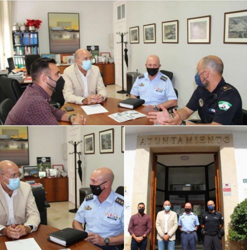 foto de Visita institucional del subdelegado de Defensa al municipio de Cártama